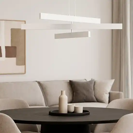 Compra Adesso Maytoni origami lampadario da cucina led 46w 4000k bianco orientabile
