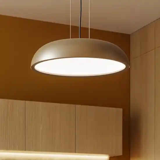 Ultima Occasione Isyluce zenel lampada a sospensione sabbia moderna led 27w dimmerabile