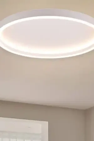 A Buon Prezzo Plafoniera moderna bianca led 3000k minimalista
