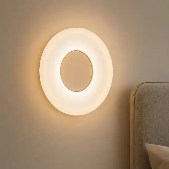Applique da comodino per camera da letto moderna led marrone 3000k Subito Disponibile
