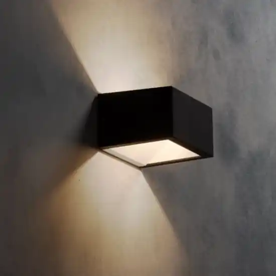 Applique da esterno ip54 antracite led cct 3000k 4000k 6500k gea luce Prezzo Di Fabbrica