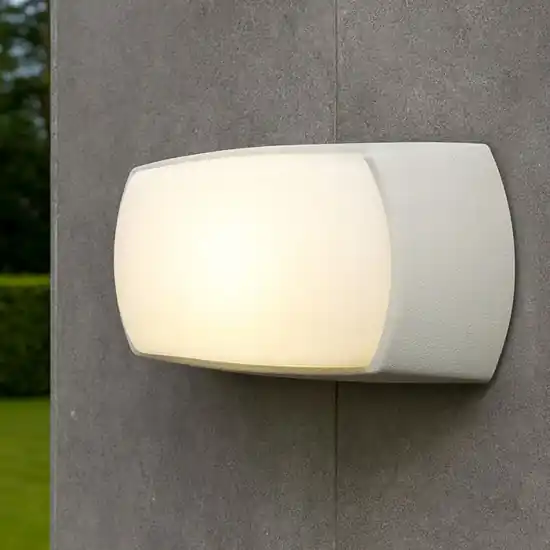 Applique andora bianca top light per esterno anti corrosione ip66 Di Tendenza
