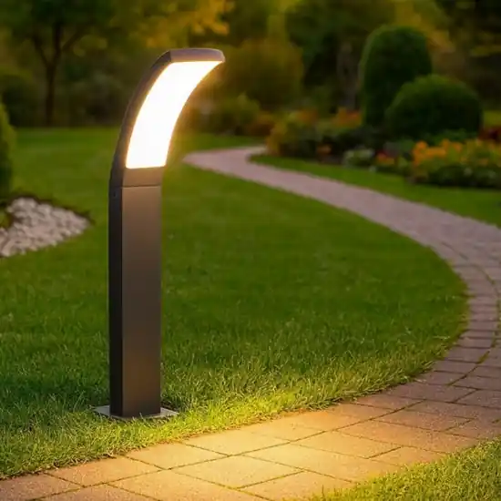 Must-Have Lampione da esterno ip44 led 12,5w grigio antracite 4000k