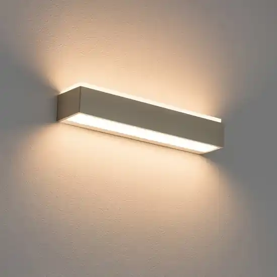 Applique led rettangolare sabbia cct 3000k 4000k bios top light moderna Compra Oggi Stesso