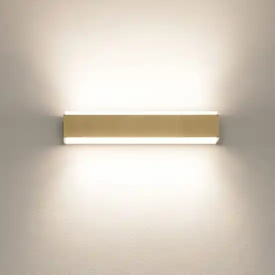Promozione Top light applique bios oro rettangolare led cct 3000k 4000k