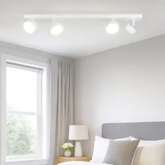 Super Prezzo Plafoniera moderna bianca 4 luci per cucina toplight