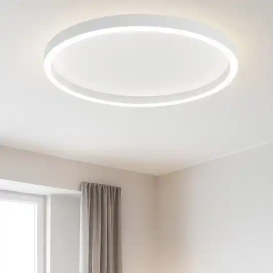 Gea luce aela bianco plafoniera led 60w cct 3000k 4000k rotonda A Buon Prezzo