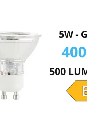 Più Venduto Ideal lux lampadina led gu10 5w 4000k 500 lumen 31 dimmerabile