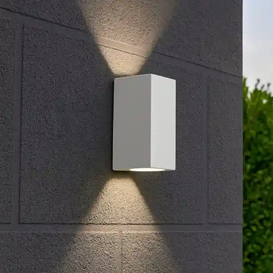 Up ap2 ideal lux applique bianco da esterno balcone giardino ip44 g9 led Nuovo Arrivo
