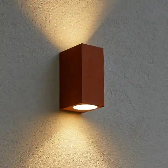 Up ap2 ideal lux applique da esterno ip44 coffee luce sopra e sotto Reso Gratuito