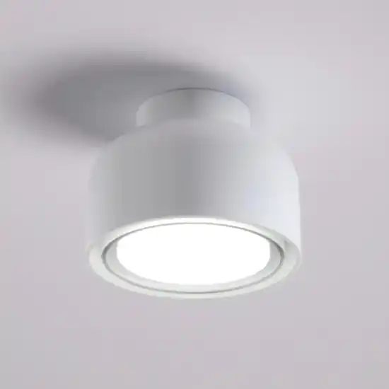 Applique lampada da parete bottone bianco moderna vivida Di Tendenza