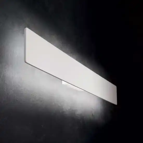 Applique zig zag ap1 d75 bianco ideal lux led 4000k 30w moderna Di Tendenza