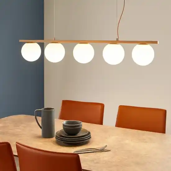 Ondaluce so monile lampadario oro sfere vetro moderno Compra Adesso