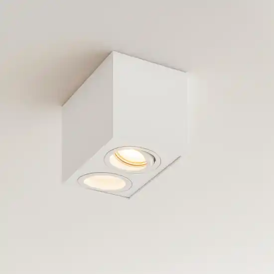 Subito Disponibile Faretto per cucina con 2 luci led orientabili colore bianco