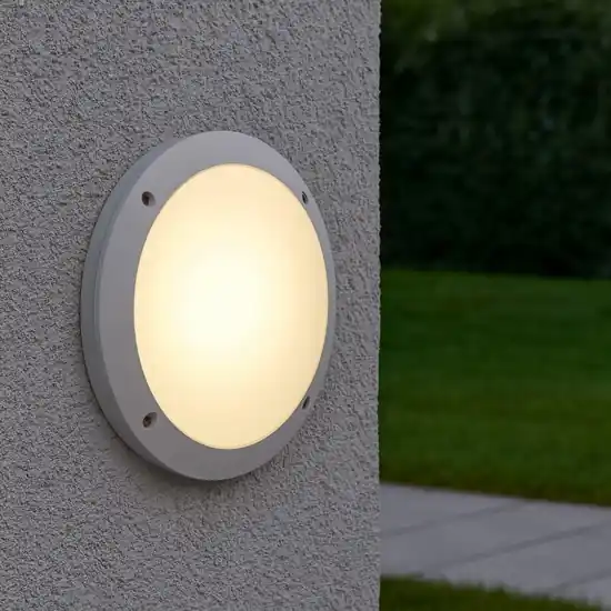 Polar-1 ap1 applique da esterno parete soffitto resina anti corrosione bianca ip66 ideal lux Compra Oggi Stesso