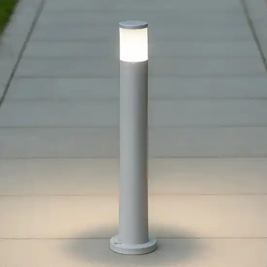 Atena pt1 grigio ideal lux lampione da esterno giardino cilindro Must-Have