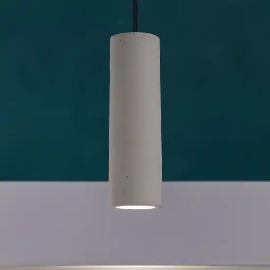 Novità Oak sp1 round lampada sospensione di cemento cilindro ideal lux