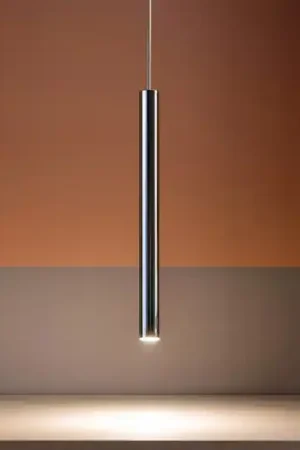 A Buon Prezzo Ideal lux ultrathin sp d040 round cromo lampada a sospensione per cucina led
