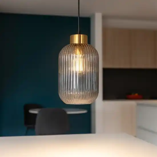 Nuova Collezione Ideal lux lampada a sospensione mint-3 sp1 vetro fume
