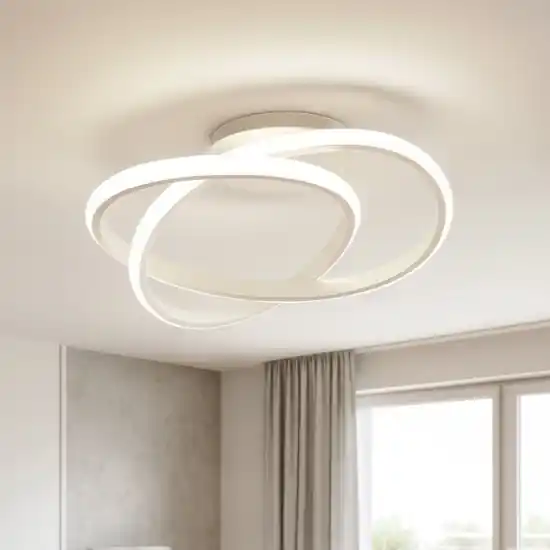 Economico Plafoniera led 4000k bianca design moderno per soggiorno