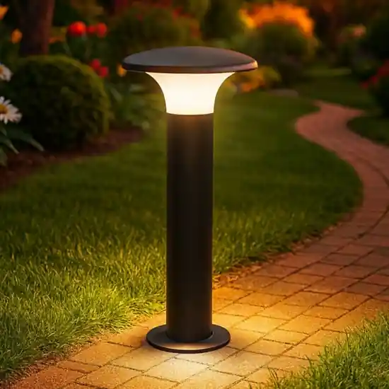 Lampione da giardino antracite moderno gea luce Bestseller