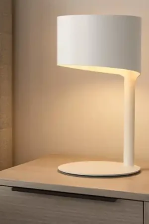Abat jour camera da letto bianca design moderna Spedizione Espresso