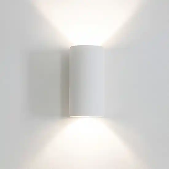 Occasione Imperdibile Applique di gesso isyluce per interni cilindro bianco