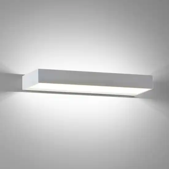 Promozione Isyluce applique led 12w 3000k moderna bianco squadrata
