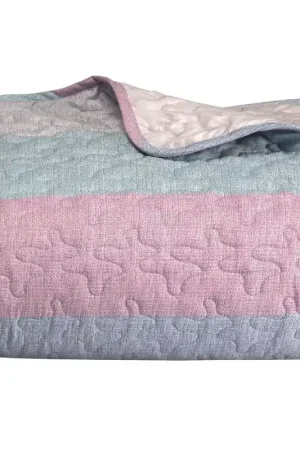 Scelto Dai Clienti LUXURY COLLECTION DI MAESTRO Trapuntino Matrimoniale 250x250 con Stampa - Fantasia Floyd Multicolor
