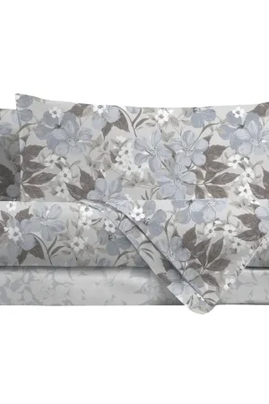 Compra Oggi Stesso Completo Letto Matrimoniale Basic Phoebe Light Blue