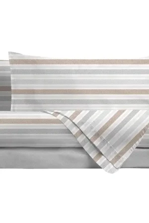 Promozione Esclusiva Completo Letto Matrimoniale Basic Girolamo Greige