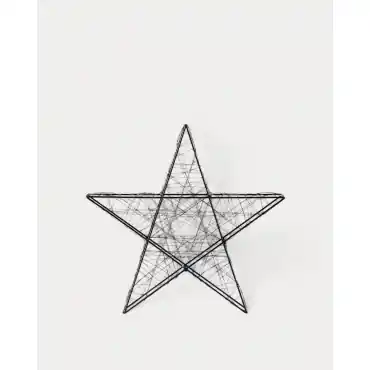 Offerta Limitata Figura decorativa in metallo con luci LED Adak