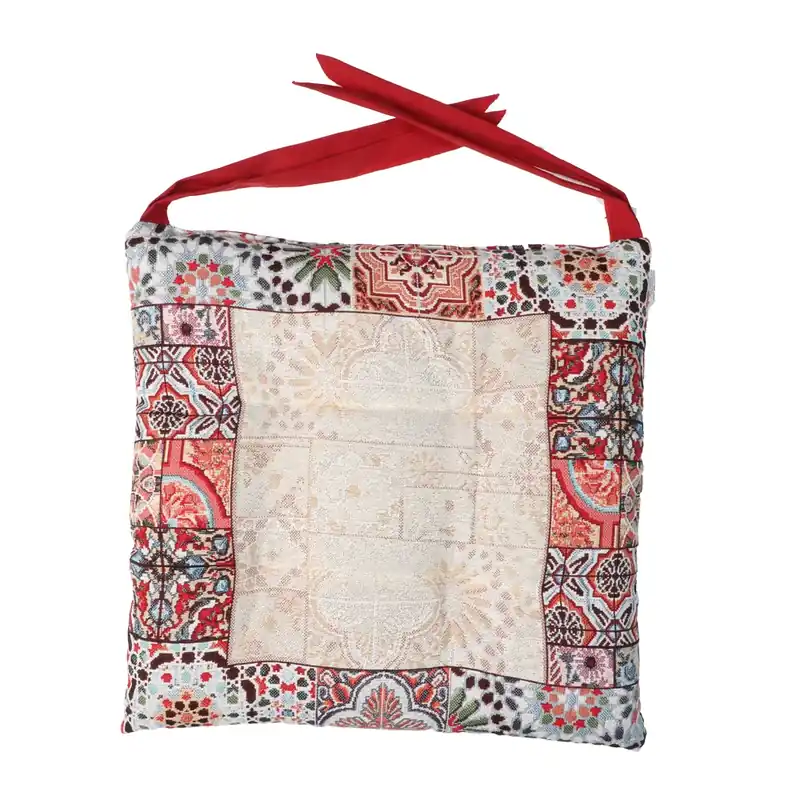 Reso Gratuito Cuscino Sedia in Gobelin Emily Home Ceramica 40x40 cm